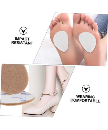 Didiseaon 6 Pairs Silicone Half Size Foot Cushion Pads for Women - Non-Slip High Heel Inserts - Summer Comfort in Assorted Colors - Buy Online on GoSupps.com
