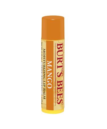 Burt's Bees 100% Natural Mango Butter Lip Balm - 12 Tubes - Buy Online on GoSupps.com
