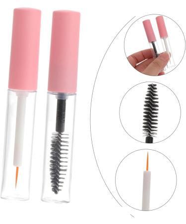  POPETPOP POPETPOP 18 Pcs Eyeliner Clear Container Eyelash Gloss Clear Lip Tint Lip Tint Pet Mascara Bottle Small Mascara Pot - Buy Online on GoSupps.com
