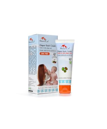 mommy care Diaper Rash Cream zinc free 80 ml / 2.7 fl oz. Soothing and Nourishing. with Jojoba oil & Olive oil