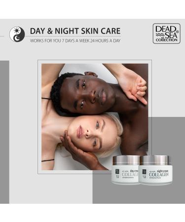 Dead Sea Collagen Anti-Wrinkle Night Cream | Firming Face Moisturizer with Minerals | 1.69 Fl. Oz - International Shipping Available - Buy Online on GoSupps.com