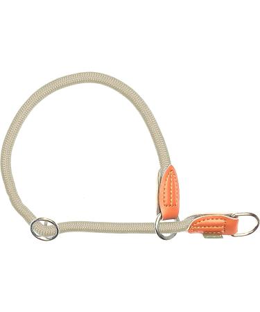 Leisegr n Adjustable Paracord Dog Collar - Devon Model in Sand Beige Size XL | Durable Nylon Pet Collar for International Shipping - Buy Online on GoSupps.com
