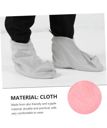 FRCOLOR Paraffin Wax Work Gloves Booties 2 Sets Gloves Spa Fabric Insulation Cover Wax Bath Hand Mitts - Buy Online on GoSupps.com