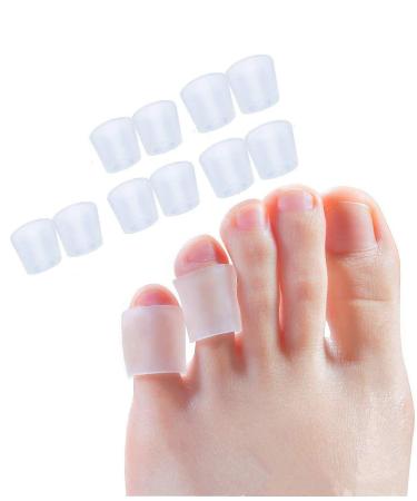 10x Toe Protectors Toe Caps Silicone For Men and Women Toe Protection Smaller Toes - Buy Online on GoSupps.com