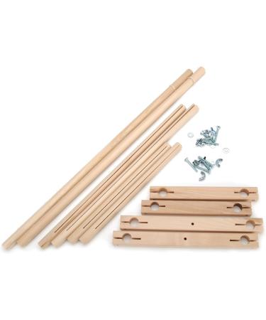 Frank A. Edmunds Split Rail Scroll Frame Set 2800 - Premium Quality for Embroidery and Cross-Stitch Projects - Buy Online on GoSupps.com