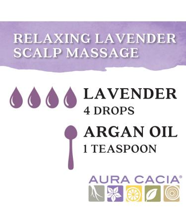 Buy Aura Cacia Organic Lavender Essential Oil - Pure 0.25 fl oz (7.4 ml) for Relaxation - Buy Online on GoSupps.com