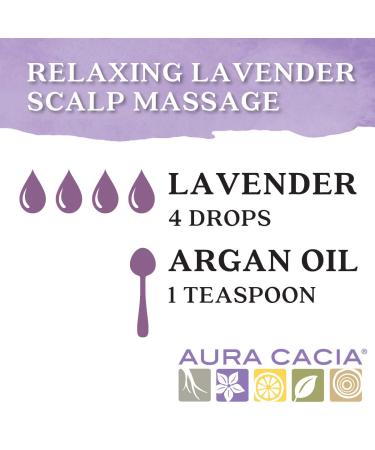 Aura Cacia 100% Pure Lavender Essential Oil - GC/MS Tested 60 ml (2 fl. oz.) - Shop Internationally for Quality Lavandula angustifolia - Buy Online on GoSupps.com