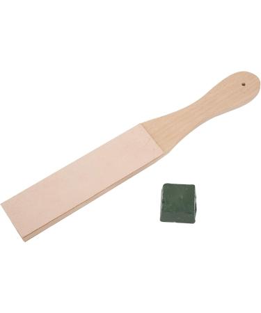 Double-Sided Leather Sharpening Belt & Wooden Grinding Board for Razors Knives & Tools International Shipping Available - Buy Online on GoSupps.com
