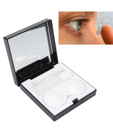 Portable Travel Contact Lens Container Set with Tweezers - Perfect for Outdoor and Office Use - Buy Online on GoSupps.com