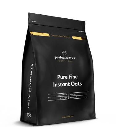 Buy Protein Works Pure Fine Oats - 100% Natural Scottish Oatmeal 2kg | Global Shipping Available - Buy Online on GoSupps.com