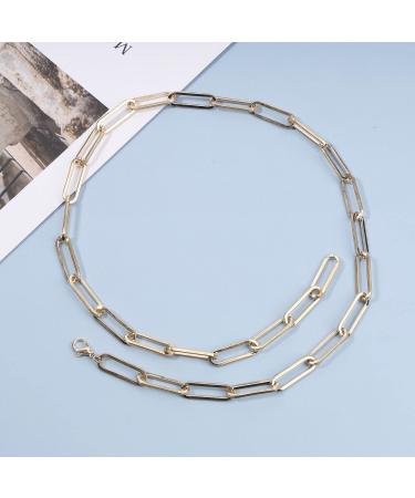 Shop Boho Link Chain Y Necklace - Gold Lariat & Chunky Drop Necklace for Women | International Shipping Available - Buy Online on GoSupps.com