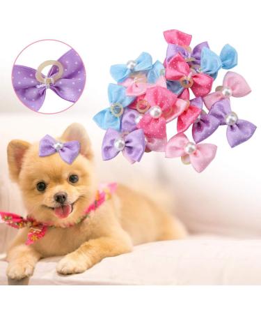 Comfortable Puppy Hair Clip | Pet Hair Tie Dog & Cat | Stylish Polyester Pattern Print - Buy Online on GoSupps.com