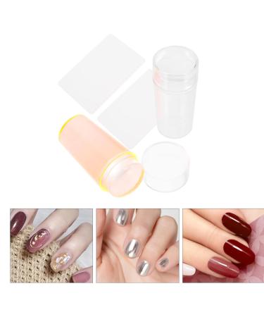 Shop Nail Stamp Art Set - Clear Silicone Gel Stamps & Jelly Stamper for Perfect Nails - International Shipping - Buy Online on GoSupps.com