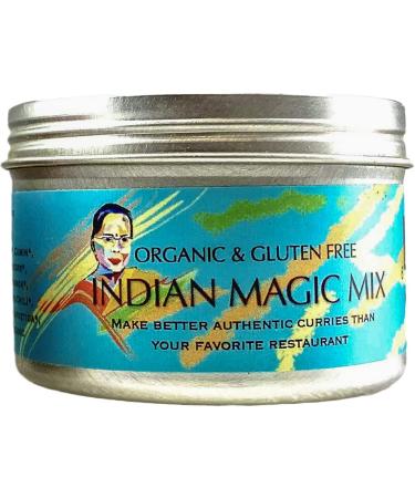 Inner Flame Indian Magic Masala (Best Garam Masala) Curry Powder (Blend of 15 Spices) 100% Natural 2.47oz. Make Better Curries Than Restaurants. 6 Ayurvedic Tastes, Gluten Free & Non-GMO.