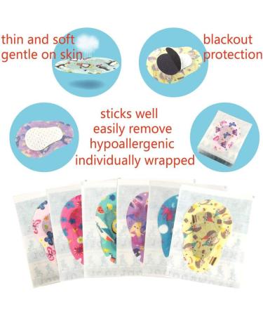 Adhesive Eye Patches for Kids | 90+9 Bonus Amblyopia Patches | Fun Girls Designs & Incentive Posters - Improve Lazy Eye Treatment - Buy Online on GoSupps.com