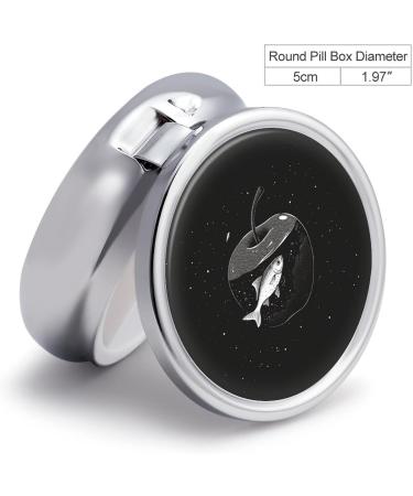 Portable 3 Compartment Pill Box Case for Travel - Water-Resistant Medicine Organizer for Purse & Pocket - Buy Online on GoSupps.com