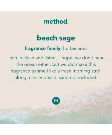 Method Fabric Softener Beach Sage 45 Loads 53.5 oz - Reduces Static Cling - Pack of 1 - Buy Online on GoSupps.com