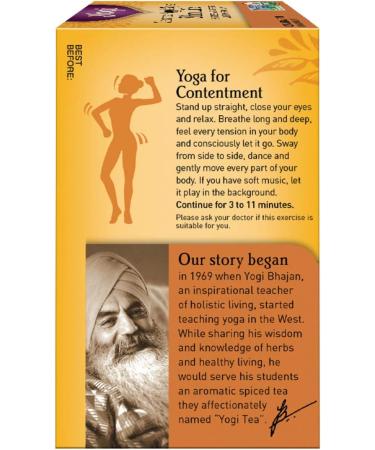 Yogi Tea Caramel Apple Spice Slim Life Tea Bags 16 Count (Pack of 6) - Buy Online on GoSupps.com