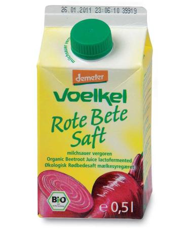 Voelkel beetroot juice lactic acid fermented (500 ml) - Organic 500 ml (1 pack)