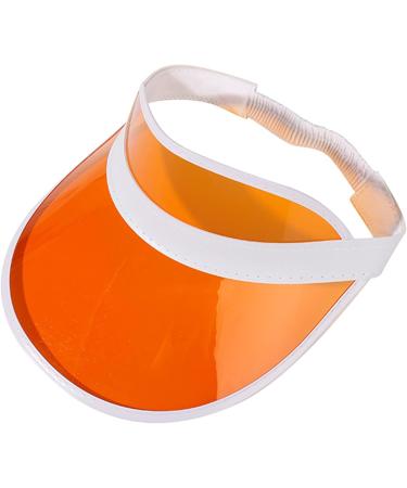 Aluyf 80s Sun Cap - Unisex Neon Beach Sun Hat & Visor for Golf Tennis and Poker Parties - Buy Online on GoSupps.com