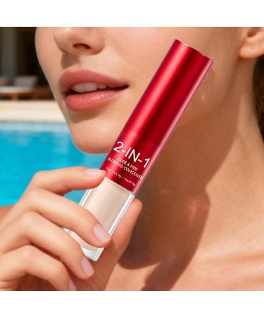 Concealer for Women | Full Coverage Blurring Dual End Blemish Correcting Cream | For Girls Daily Use Travel Outdoors Commuting Sports Dates Parties Work - Buy Online on GoSupps.com