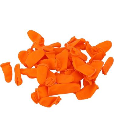 Non-Static Latex Finger Cots - 100 Pcs Waterproof Ultra Thin for Cleaning | International Shipping Available - Buy Online on GoSupps.com