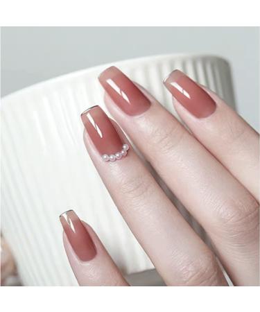 Vishine 6Pcs Gel Nail Polish Set Jelly Nude Neutral Skin Color Dusty Rose Maple Red Gel Polish Kit Semi-Transparent Nail Polish Fall Nail Gel UV LED Soak Off Home DIY 8ml C079 - Buy Online on GoSupps.com