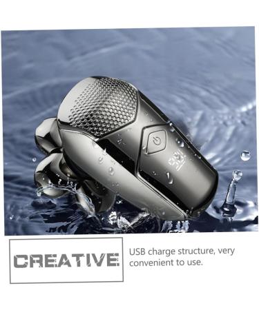 Buy 4 Sets Rechargeable Electric Shaver | Waterproof Travel Razor & Beard Trimmer - Personal Care Tool for Men - Buy Online on GoSupps.com