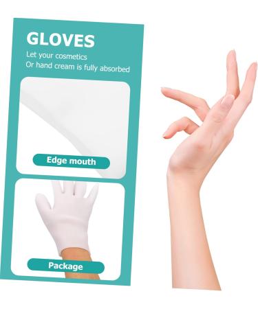 FOMIYES 2 Pairs Moisturizing Gloves Sleeping Dry Hands Gloves - Waterproof Glove Hands Peeling Mask Psoriasis Gloves Lotion Moisturizing Mittens Care Women's White Sebs - Buy Online on GoSupps.com