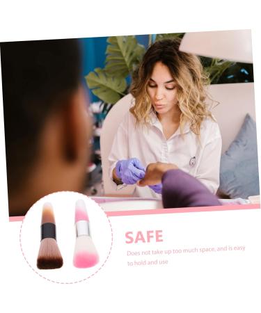 FRCOLOR 8 Pieces Makeup Brush Blush Makeup Brush for Liquid Foundation Duster Liquid Blush Brush Nail Cleaning Brush Brush for Makeup Powder Brush Blush ABS - Buy Online on GoSupps.com