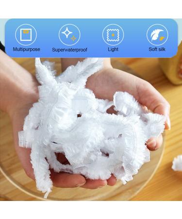 200 PCS Disposable Clear Shower Caps - Elastic Plastic Caps for Hair Treatment, Home, Hotel, Salon - Buy Online on GoSupps.com