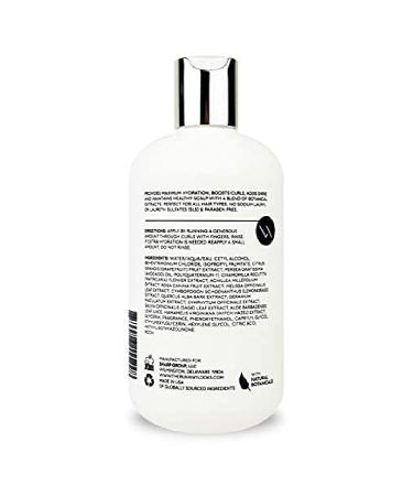Luscious Curls Anti-Frizz Conditioner - Enhance Curl Definition & Shine with Grapefruit Extract | Intense Hydration & Vibrancy Restoration (12oz) - International Shipping Available - Buy Online on GoSupps.com