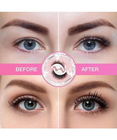 Keones Eyelashes Keones Reusable Self Adhesive Eyelashes Vintara Reusable Eyelashes Miss Actually Eye Lash Glueless Eyelashes Reusable Waterproof (L09 Natural) - Buy Online on GoSupps.com