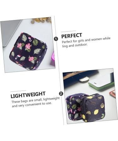 Healeved 32 Pcs Sanitary Napkin Storage Bag - Red Travel Makeup Organizer for Women - Period Bags & Tampon Pouches - Navy Gift Set - Buy Online on GoSupps.com