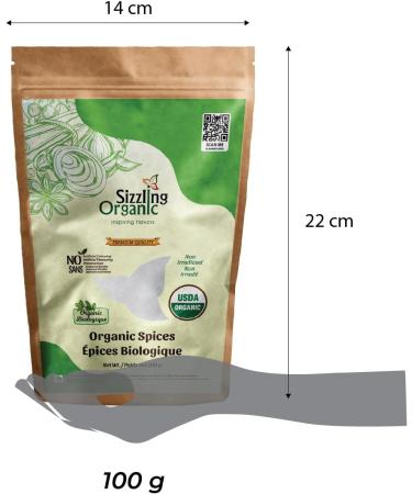 Sizzling Organic Ceylon Cinnamon Sticks Premium True Cinnamon with USDA Certification Non-Irradiated 100g - Buy Online on GoSupps.com