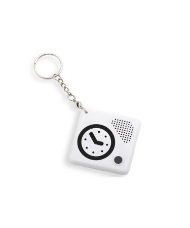 Talking Time Pal Key Chain - simple to help people with dementia keep track of date and time supporting independence small