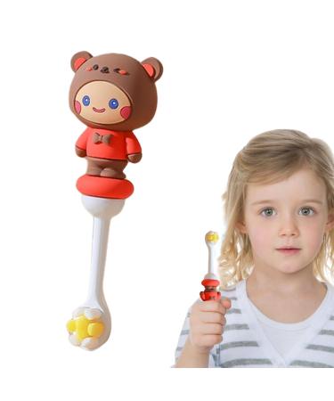 Hand toothbrush for children |Soft bristle training toothbrush for toddlers |Safe and harmless toothbrush in children's size for children aged 1 6 years boys and girls Goowafur Braunb r