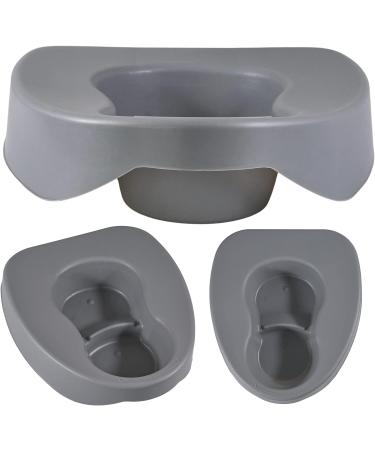 Large Bariatric Bedpan | Wide Contoured Stackable Pan | Portable & Easy to Clean for Bed-bound Patients - Buy Online on GoSupps.com