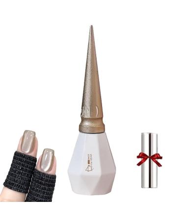 Rolita Gel Polish Rolita Nail Polish Official Rolita Gel Polish 15ml Cat Eye Gel Nail Polish Glitter Crystal Gel Nail Polish with Magnet Jelly-Colored Nail Polish (Y - 33)
