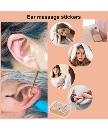 600 Pieces Ear Seed Acupuncture Set - Premium Ear Massage Stickers Stainless Steel Cleaner & Acupresser Pen for Effective Wellness - Buy Online on GoSupps.com
