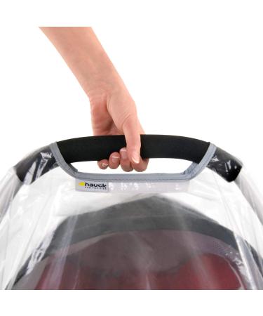 Hauck Universal Rain Cover for Baby Car Seat | Air Circulation & Handle Opening | Transparent | International Shipping - Buy Online on GoSupps.com
