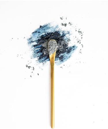Apoth kary Blue Me Away Herbal Powder with Small Gold Spoon - Mental Clarity & Energy Support (12 Servings, 1.3 Oz) - Buy Online on GoSupps.com