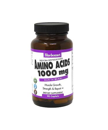 Bluebonnet Nutrition Amino Acids 1000 mg 90 Caplets