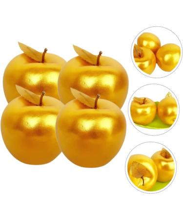 HOMSFOU 20 Pcs Simulated Fake Apples Simulation Apples Artificial Apples Wedding Party Decoration Apples Model Fruit Wedding Decor Decorative Model Ax Christmas Foam Goldenx5pcs 8X8X7CMx5pcs - Buy Online on GoSupps.com