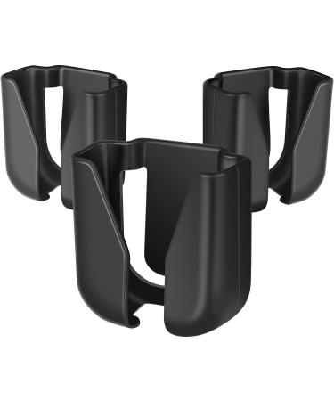 3 Pieces Stethoscope Holder Clip Waist Belt Stethoscope Holder Clip Plastic Nursing Stethoscope Holder Clip for Nurses Physicians (Black) - Buy Online on GoSupps.com