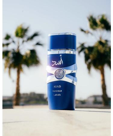 Lattafa Asad Zanzibar for Men Eau de Parfum Spray. 3.4 Ounce Modern - Buy Online on GoSupps.com