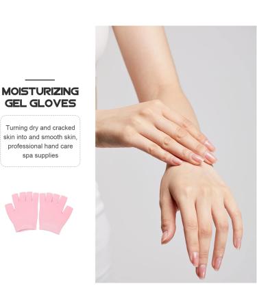 FOMIYES 2 Pairs Gel Moisturizing Gloves Thermal Gloves Men Moisturizing Repair Gloves Mens Glives Overnight Gloves Skin Care Gel Gloves Cotton Protection Hand Gloves Women's Knitting Pink - Buy Online on GoSupps.com