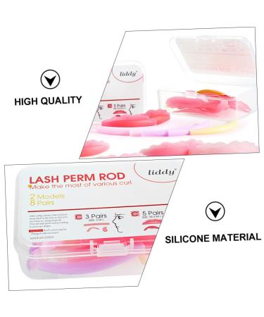 16 Pairs Silicone Eyelash Perming Curlers | Eyelash Extension Gasket & Makeup Tool - Buy Online on GoSupps.com