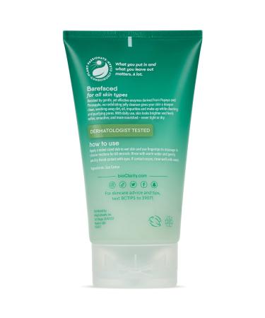 BioClarity Exfoliating Jelly Cleanser with Pineapple & Papaya | Gentle Vegan Formula | Cruelty-Free - Buy Online on GoSupps.com
