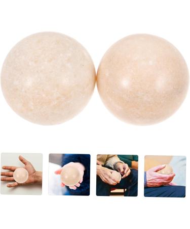Frcolor Jade Fitness Handballs - Set of 2 Portable Exercise & Massage Balls for Hand Strength & Gymnastics - Buy Online on GoSupps.com